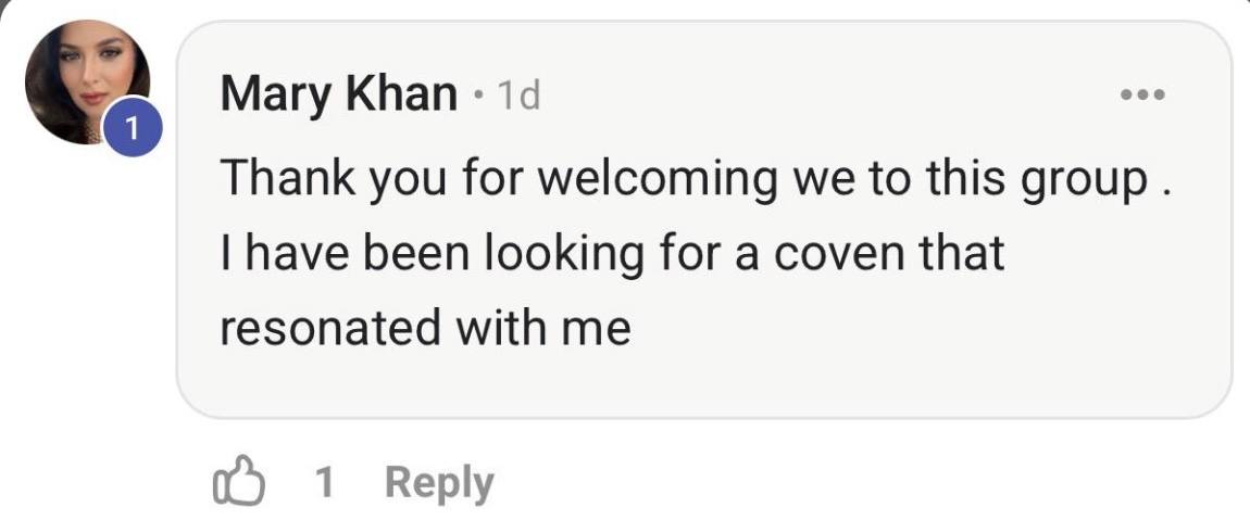 Mary Khan testimonial